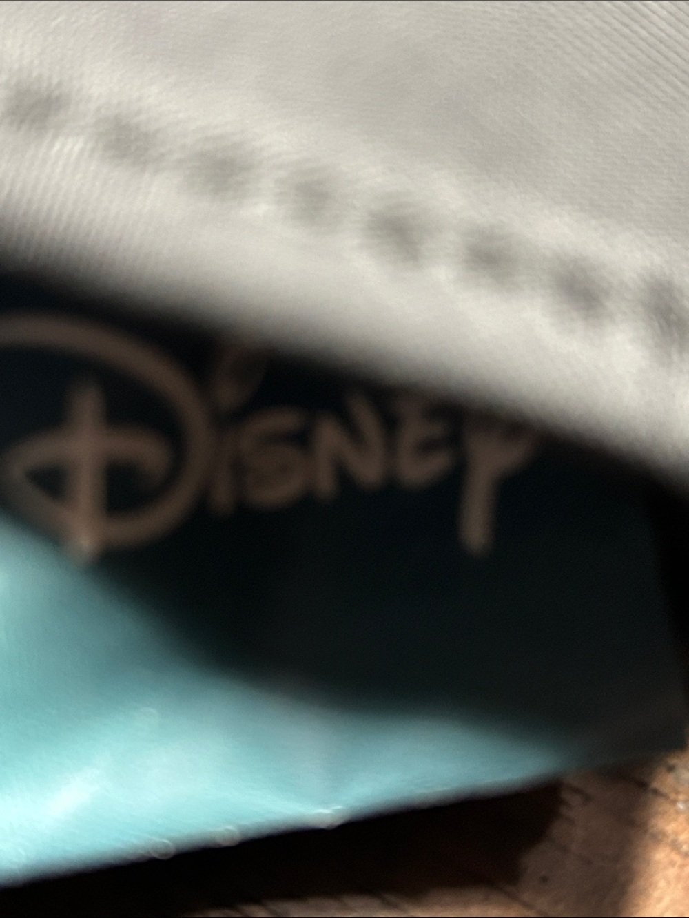Disney - Tinker Bell Black Satin Shoulder Bag with Pink Logo - Picture 4 of 9